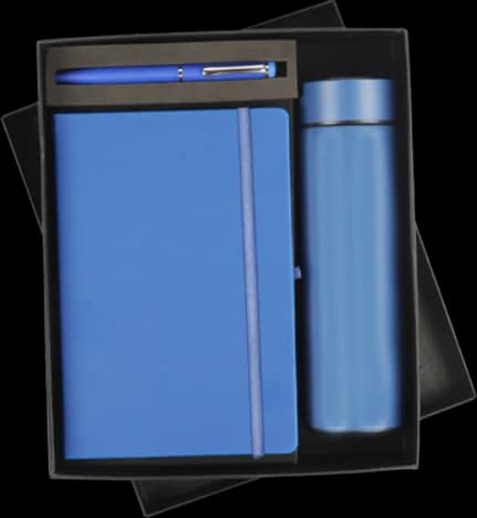 Bottle, Diary & Pen Gift Set — BDP-02