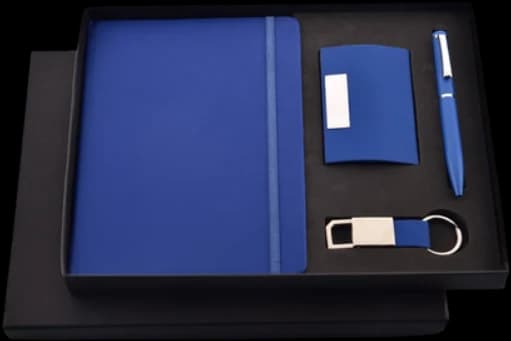 Pen, Diary, Keychain & Card Holder Gift Set — BL-05