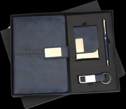 Pen, Diary, Keychain & Card Holder Gift Set — LG-05