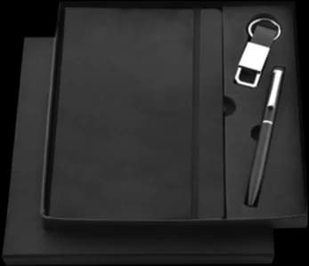 Pen, Diary & Keychain Gift Set — B-04