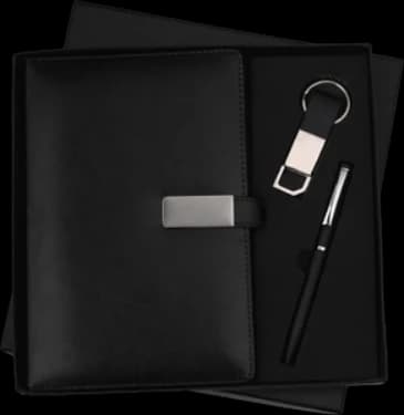 Pen, Diary & Keychain Gift Set — BF-04