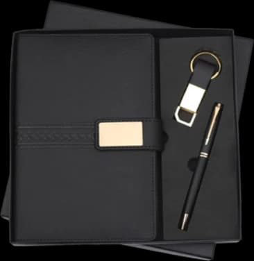 Pen, Diary & Keychain Gift Set — BG-04