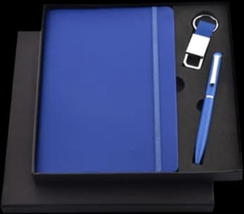 Pen, Diary & Keychain Gift Set — BL-04