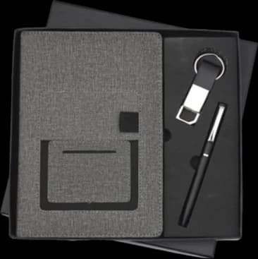 Pen, Diary & Keychain Gift Set — JP-04