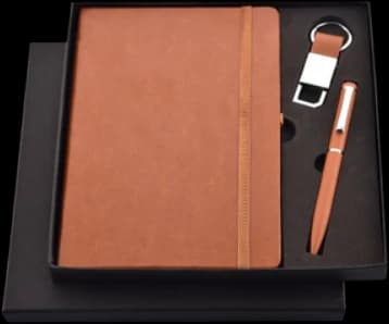 Pen, Diary & Keychain Gift Set