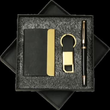 Pen, Keychain & Cardholder Gift Set — BG-02
