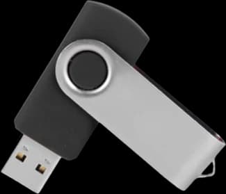 Swivel Pendrive 32 GB — Black